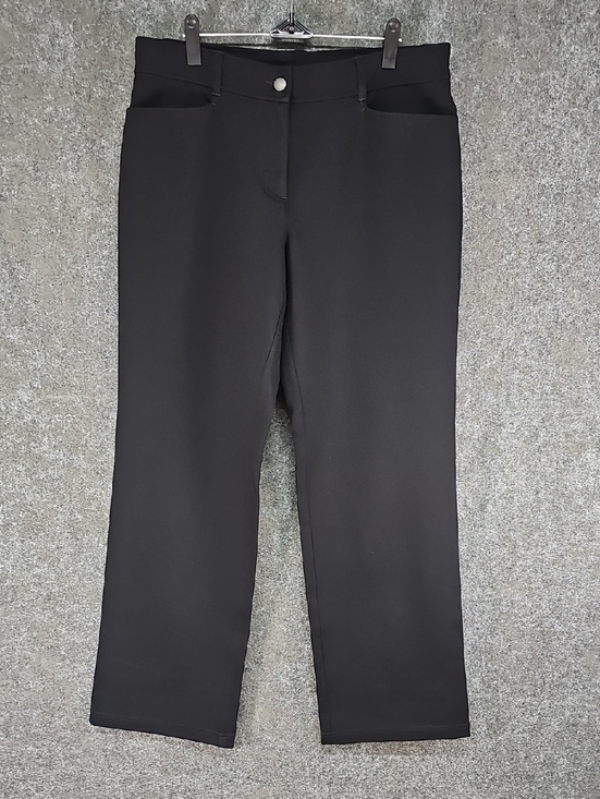 Eileen Fisher Pants - Eileen Fisher Slim Knit Jean, Ponte Rayon Knit, Black, Size Med, NEW